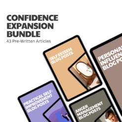 Confidence Expansion Bundle – 43 Pre-Written Articles