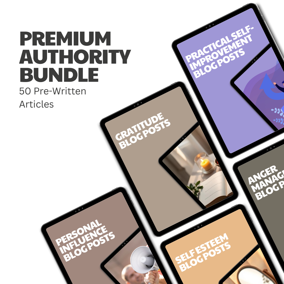 Premium Authority Bundle – 50 Pre-Written Articles